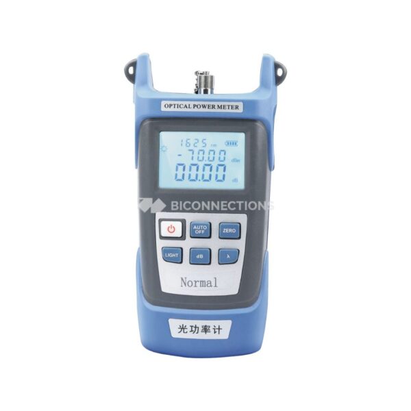 Optical Power Meter From +5 To -40 Dbm With SC/APC Connector And Universal Adapter